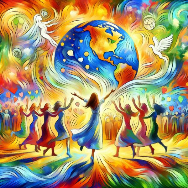POwer, Gesund geschmack, freude, liebe,zufriedenheit, die welt umarmen
